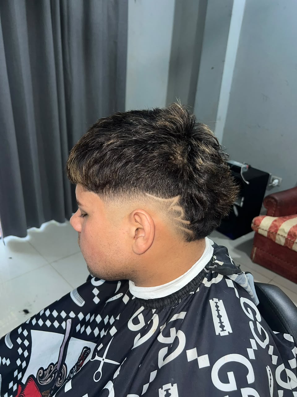 Arreglo de barba con navaja